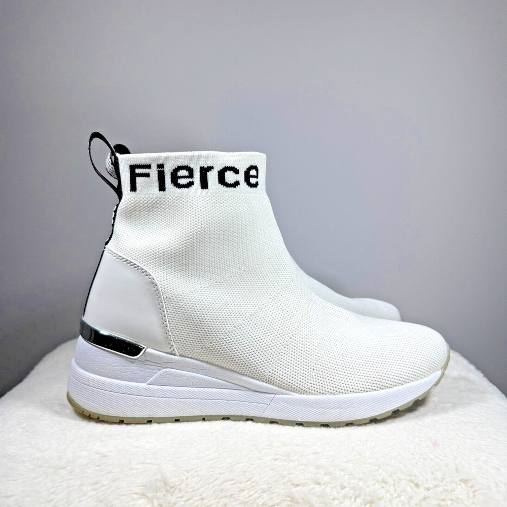 Wedge Sock 7 Trainers Sneakers Ankle Comfy Pull On Shoes Womens Ladies Boots